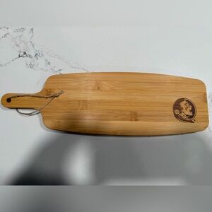 NEW The Memory Company Licensed NFL Bamboo Paddle Cutting Board FSU 15.5”